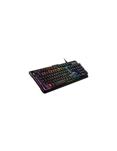TECLADO MARS GAMING MK218 H-MEC 9 USB NEGRO MK28DE, IDIOMA ALEMAN