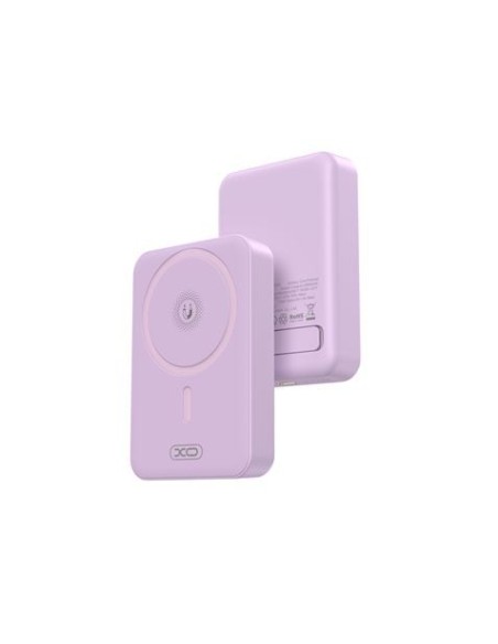 POWERBANK MAGNÉTICA PR231 10000MAH 15W TIPO C VIOLETA
