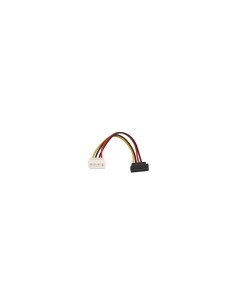 Nanocable 10.19.0201-OEM CABLE ALIMENTACION ACODADO 5.25 MOLEX 4 PIN M a SATA H 16 cm 2
