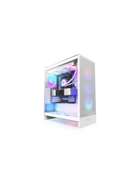 NZXT H7 Flow RGB Midi Tower Blanco