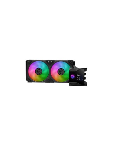 MSI MPG CORELIQUID D240 sistema de refrigeración para ordenador Procesador Kit de refrigeración líquida 12 cm Negro 1 pieza(s)