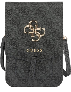 GUESS BANDOLERA LOGO GRIS
