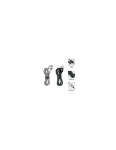 SUBBLIM PACK 2 Cables MICRO USB A/USB A (2.4) 1 m Negro, Gris, Blanco 2