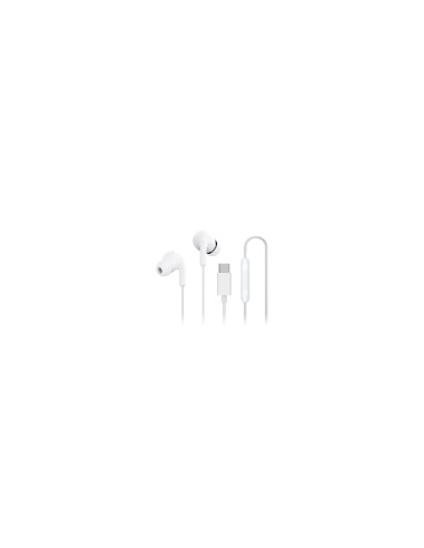 Xiaomi BHR8931GL auricular y casco Auriculares Alámbrico Dentro de oído Llamadas/Música USB Tipo C Blanco