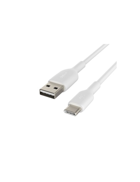 Cable Belkin USB A macho/USB C macho 2 m Blanco