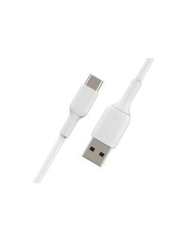 Cable Belkin USB A macho/USB C macho 2 m Blanco