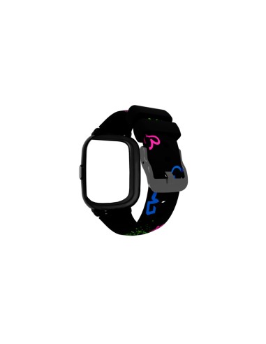 Correa de repuesto ESTAMPADA Multicolor Compatible con modelo Save Watch Iconic PLUS 2 STREET STYLE
