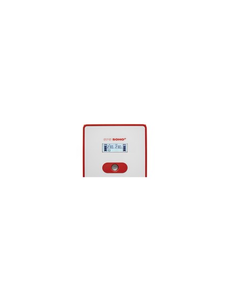 SAI SALICRU SPS 1600 SOHO+ IEC SISTEMA DE ALIMENTACION ININTERRUMPIDA DOBLE CARGADOR USB ROJO 647CA000011
