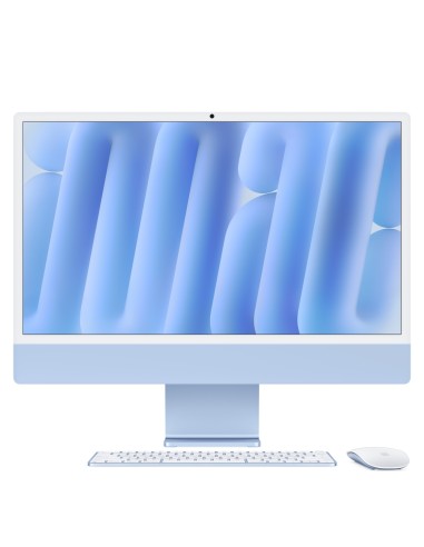 Apple iMac Apple M M4 59,7 cm (23.5") 4480 x 2520 Pixeles PC todo en uno 24 GB 512 GB SSD macOS Sequoia Wi-Fi 6E (802.11ax) Azul