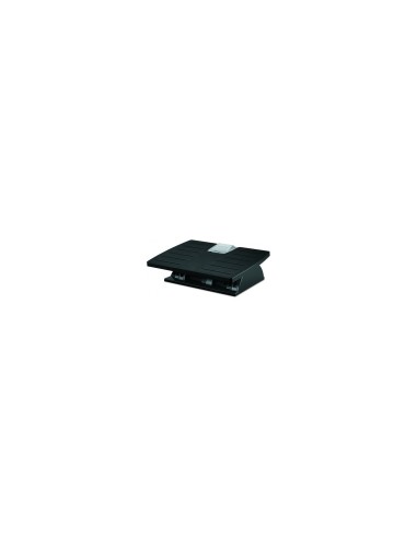 FELLOWES 8035001 REPOSAPIES AJUSTABLE ANTIMICROBIOS ESTIMULA CIRCULACION MEJORA POSTURA NEGRO