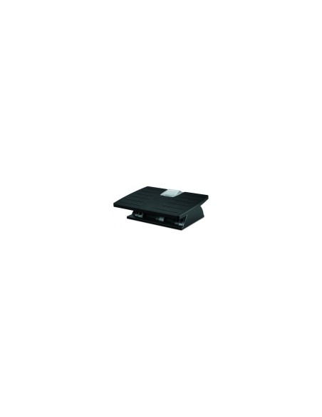 FELLOWES 8035001 REPOSAPIES AJUSTABLE ANTIMICROBIOS ESTIMULA CIRCULACION MEJORA POSTURA NEGRO
