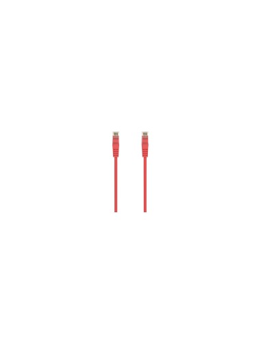 AISENS Cable de Red Latiguillo RJ45 LSZH Cat.6A 500 Mhz UTP AWG24, Rojo, 1.5M