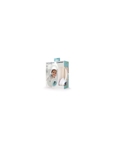 Gembird MHP-JR-W auricular y casco Auriculares Alámbrico Diadema Música Blanco