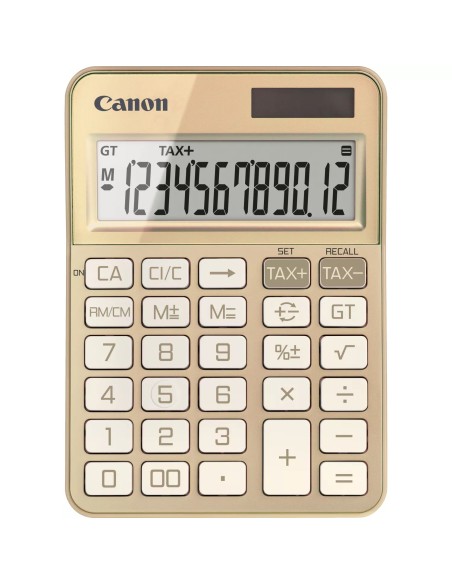 Canon KS-125KB calculadora Escritorio Calculadora básica Oro