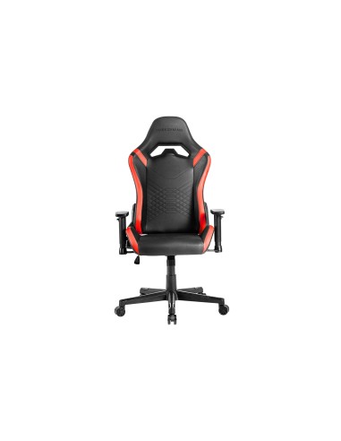 Mars Gaming MGC-PRO, Silla Gaming Profesional, Acabado Cuero PU, Reposabrazos 2D y Respaldo Reclinable 135°, Cojines Lumbar y Ce