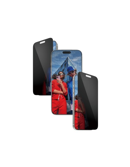 PanzerGlass ® 2-Way Privacy Screen Protector iPhone 17 Pro Max | Ultra-Wide Fit w. EasyAligner Protector de pantalla Apple 1 pie