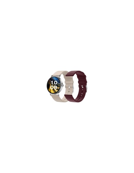 SPC Duo Velvet 3,35 cm (1.32") AMOLED Digital 466 x 466 Pixeles Pantalla táctil Plata