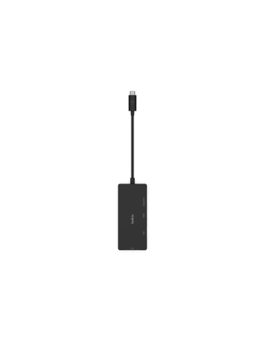 Belkin AVC003BTBK hub de interfaz USB 3.2 Gen 1 3.1 Gen 1 Type-C Negro