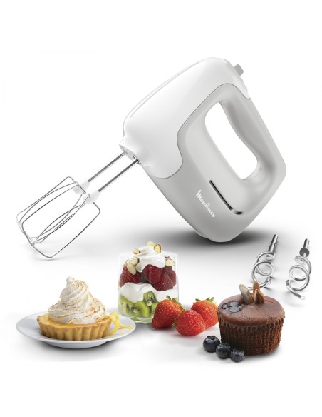 Moulinex HM450 Batidora de mano 45w gris blanco