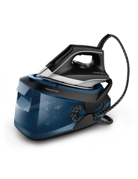 Rowenta VR832 2600 W 1,7 L Suela Microsteam 400 Láser Negro, Azul