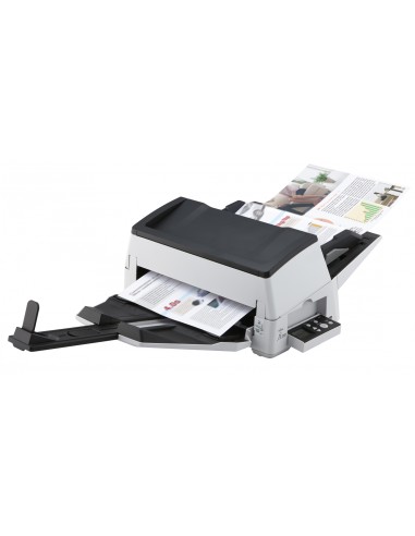 Fujitsu fi-7600 Alimentador automático de documentos (ADF) + escáner de alimentación manual 600 x 600 DPI A3 Negro, Blanco
