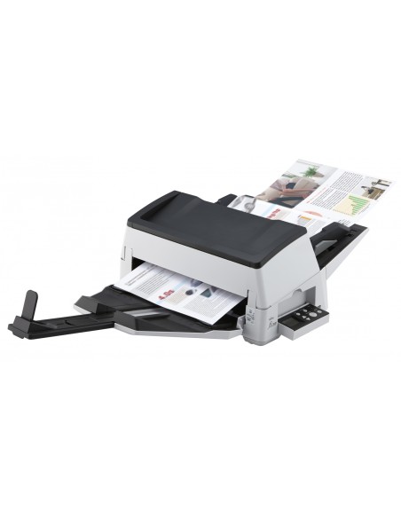 Fujitsu fi-7600 Alimentador automático de documentos (ADF) + escáner de alimentación manual 600 x 600 DPI A3 Negro, Blanco