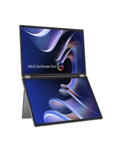 ASUS ZenScreen Duo OLED MQ149CD pantalla para PC 35,6 cm (14") 1920 x 1200 Pixeles WUXGA Plata