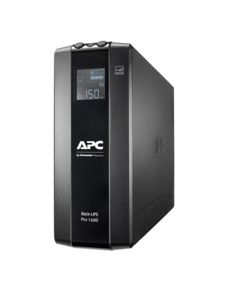 Sais linea interactiva apc sistema de alimentacion interrumpida ups 1600va 960w 8 salidas AC negro BR1600MI