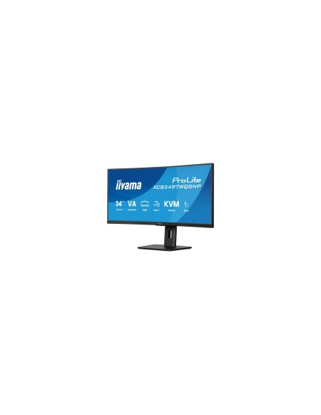iiyama ProLite XCB3497WQSNP-B1 pantalla para PC 86,4 cm (34") 3440 x 1440 Pixeles UltraWide Quad HD LED Negro