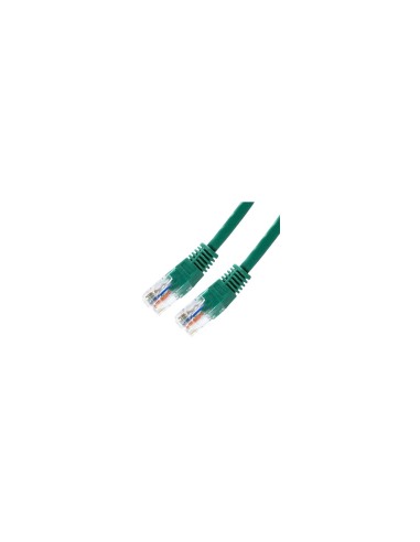 LATIGUILLO RJ45 CAT-6E UTP 1MT NANOCABLE VERDE 10.20.0401-GR