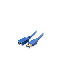 CABLE USB NANO CABLE USB3.0 A/M - USB3.0 A/H 2.0M AZUL