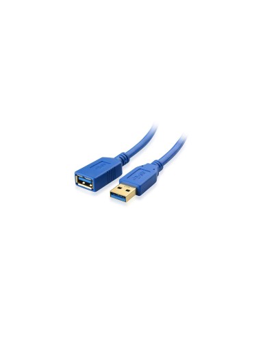 CABLE USB NANO CABLE USB3.0 A/M - USB3.0 A/H 2.0M AZUL