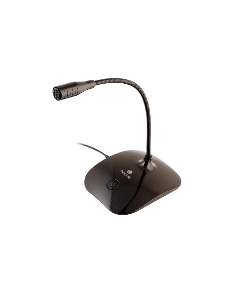 NGS MS 115 Microfono de sobremesa 3.5mm negro