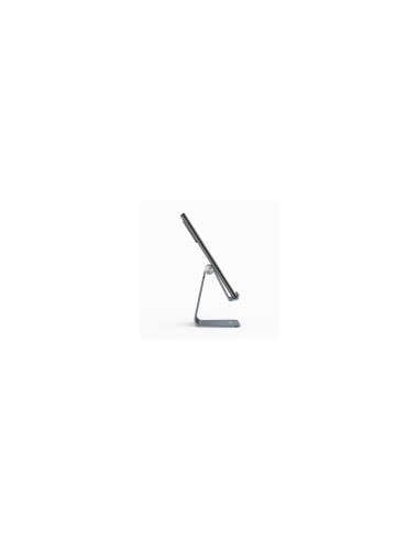 AISENS Soporte De Sobremesa Tamaño M Ajustable (1 Pivote) Para Movil / Tablet, Gris