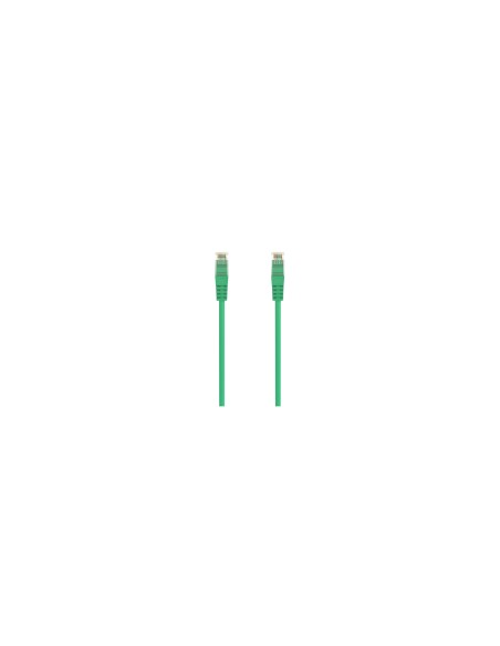AISENS Cable de Red Latiguillo RJ45 LSZH Cat.6A 500 Mhz UTP AWG24, Verde, 0.5M