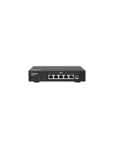 QNAP switch No administrado Gigabit Ethernet (10/100/1000) Negro