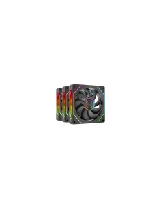 Mars Gaming MF-LINKFINITYKIT2 Carcasa del ordenador Refrigerador de aire 12 cm Negro 3 pieza(s) 2