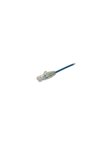 StarTech.com Cable de red Cat6 UTP Delgado con Conectores RJ45 sin Enganches - 3m Azul