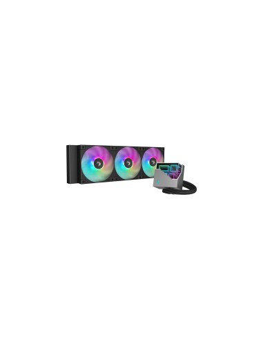 DeepCool LT360 Procesador Sistema de refrigeración líquida todo en uno 12 cm Negro 1 pieza(s)
