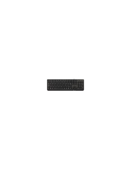 Teclado con cable ngs usb 12 teclas multimedia resistente a derrames plug and play negro FUNKYV3
