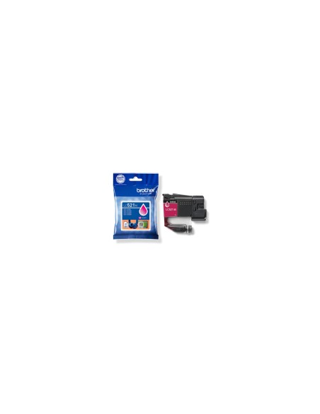 Brother LC521M cartucho de tinta 1 pieza(s) Original Magenta