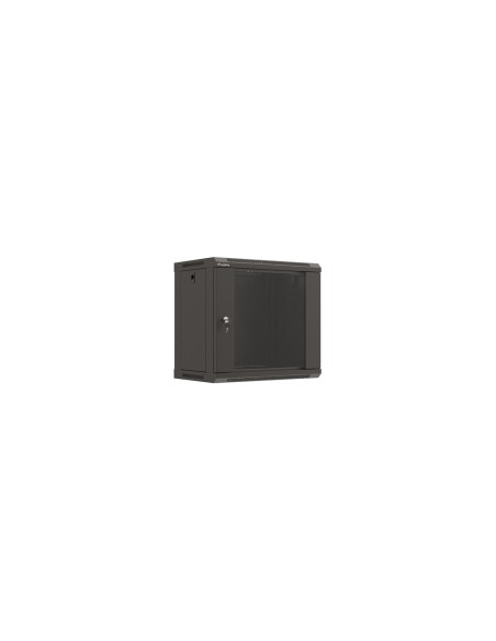 Lanberg WF03-5309-10B armario rack 9U Bastidor de pared Negro
