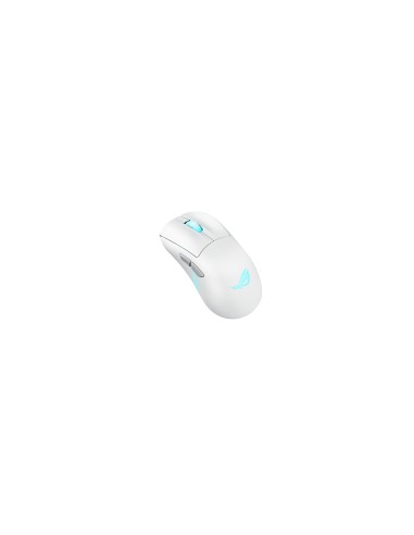 ASUS ROG Keris II Origin WHT ratón Juego mano derecha RF Wireless + Bluetooth + USB Type-A Óptico 42000 DPI