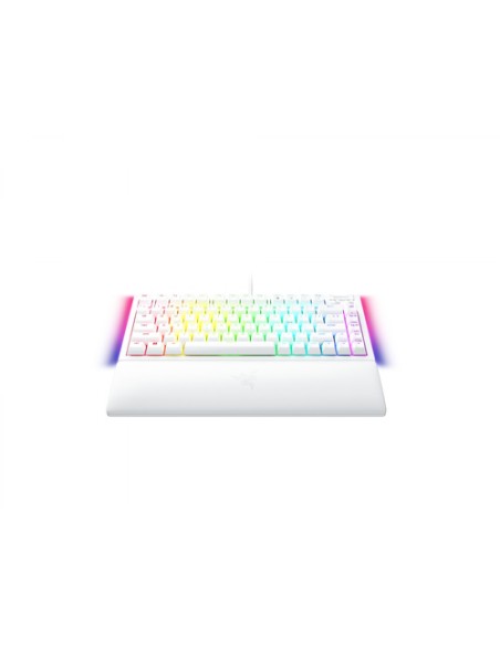 Razer BlackWidow V4 75% teclado USB QWERTY Inglés de EE. UU. Blanco