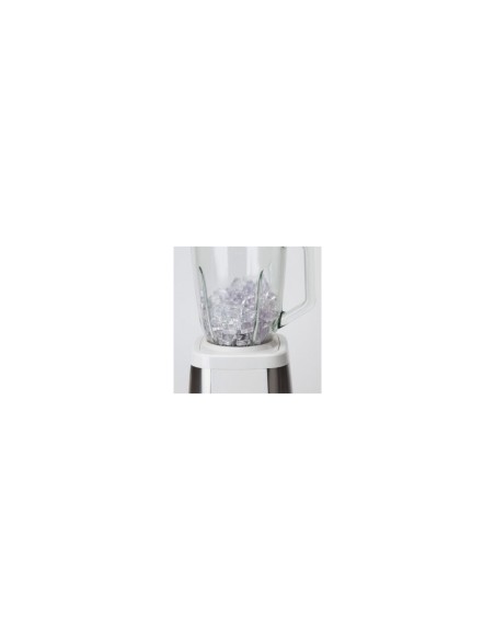 BATIDORA DE VASO JATA 1000W CUERPO ACERO INOX JARRA CRISTAL 1.5L 2 VELOCIDADES+PULSE PICA HIELO BT797