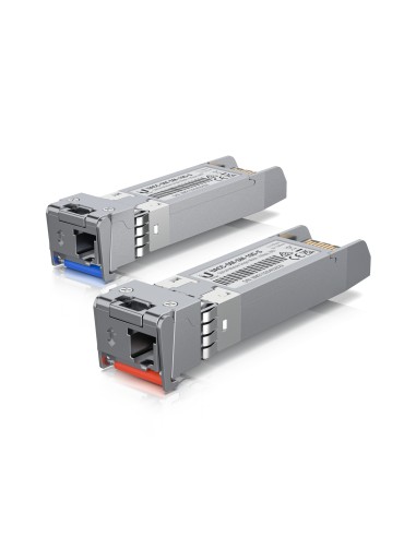 Ubiquiti UACC-OM-SM-10G-S-2 red modulo transceptor Fibra óptica 10000 Mbit/s