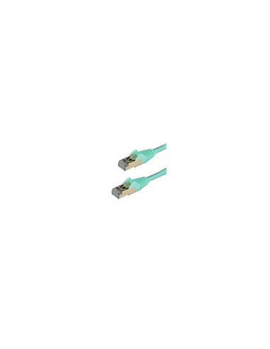 StarTech.com Cable de 7m de Red Ethernet CAT6a Aqua RJ45 STP