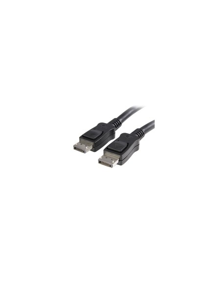 StarTech.com Cable DisplayPort de 7 metros con Pestillo - Macho a Macho negro