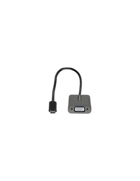 StarTech.com Adaptador USB C a VGA - Convertidor Tipo Llavero USB Tipo C a VGA 1080p - Convertidor USBC a Pantalla VGA - de Vide