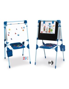 NINCO 52112 tablero o accesorio magnético Metal Negro, Azul, Blanco